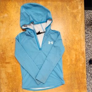 Under Armour Blue Hoodie Kids 7